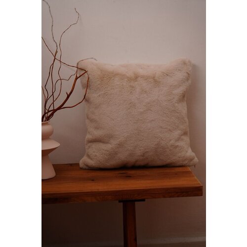 Aberto Design Dekorativni jastuk Pelus, 43x43 cm, Bež Cene