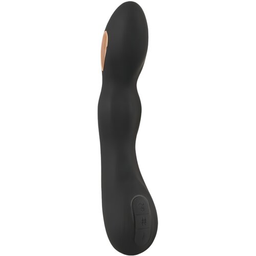 XouXou - vodootporni vibrator G-točke na baterije (crni) Cene