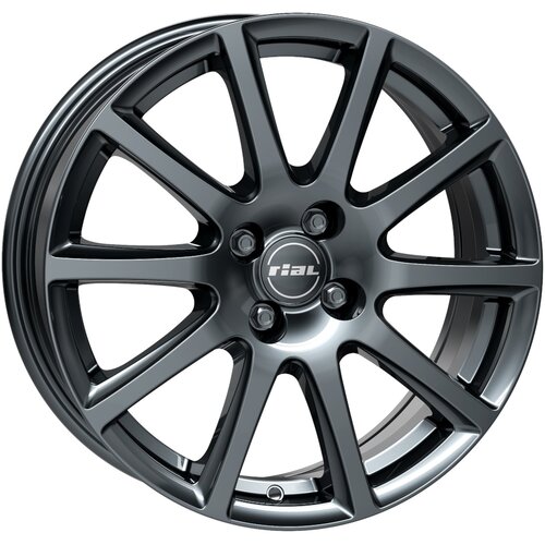 RIAL A17 4x108 ET32 7,0x17 MILANO titanium 65,1 (Citroen C4, DS3 Crossback, DS4, Jeep Avenger, Opel Cene
