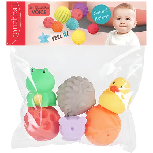Magic Toys Touchball: Razvojni set 6 živalskih figur in žoge na dotik Cene