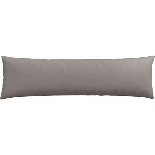  Jastučići za sofu 2 pcs Sivo-smeđa 145 x 40 cm tkanina Slike