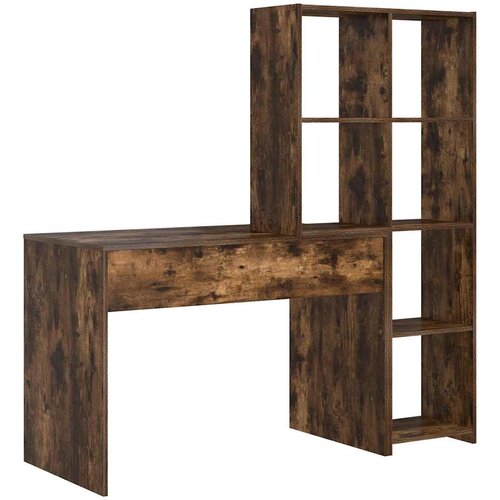  Stol Dimljeni hrast 138,5 x 55 x 143 cm Konstruirano drvo Slike