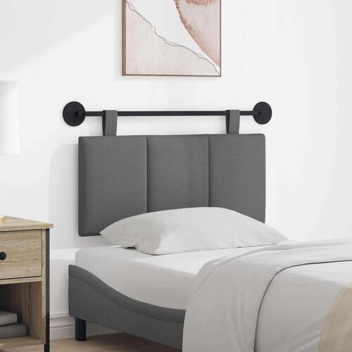  Držeće uzglavlje Zidne Tamno siva 100 x 55 x 5 cm tkanina - Tamno siva 90 cm bez LED Cene