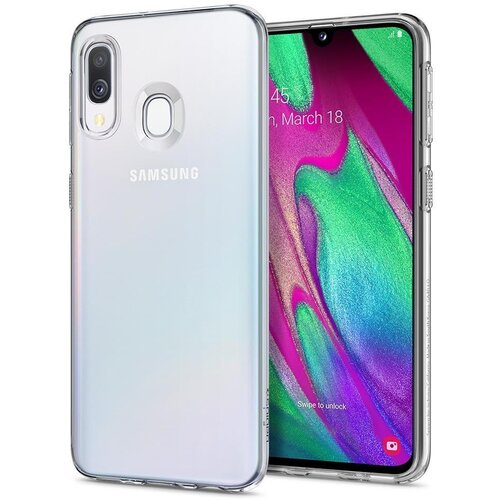 Spigen liquid Crystal ovitek za Galaxy A40 Cene