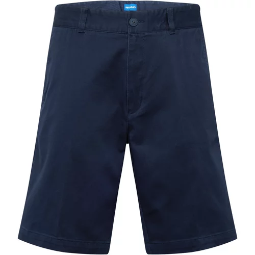 Hugo Blue Chino hlače 'Dante242' mornarsko plava