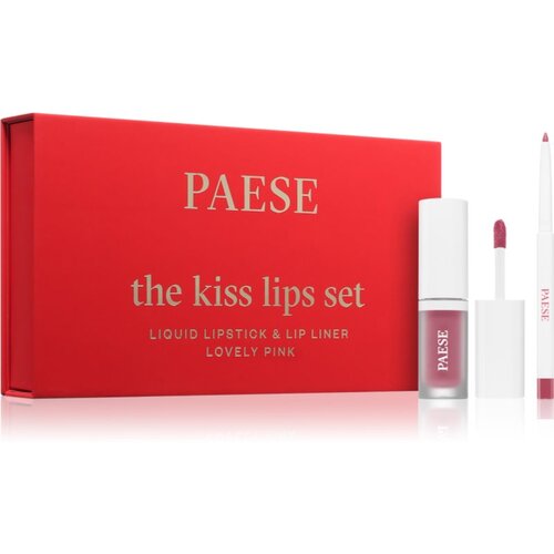 Paese The Kiss Lips Set Lovely Pink poklon set 03 Lovely Pink nijansa Slike
