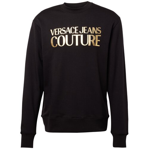 Versace Jeans Couture Sweater majica zlatna / crna Slike