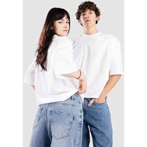 Urban Classics Organic Oversized Cropped T-shirt white Cene