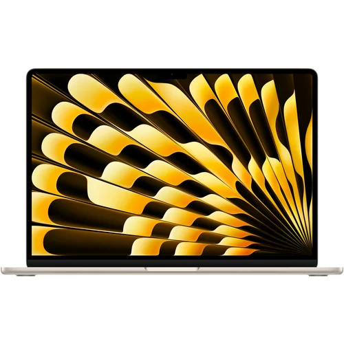 Apple MacBook Air, mryr3cr/a, 15.3 Retina display 500nits, M3 chip 8‑core CPU, 10‑core GPU, 8GB RAM, 256GB SSD, Starlight, laptopID: EK000589026