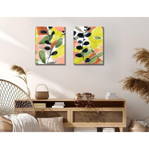 Wallity zidna dekoracija IDC10, 30x40 cm, 2 komada Cene