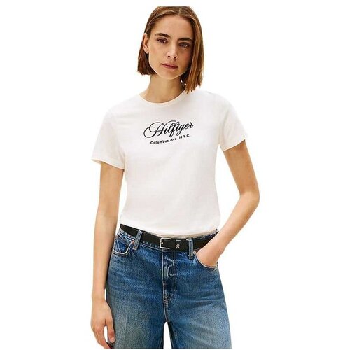 Tommy Hilfiger bela ženska majica Cene