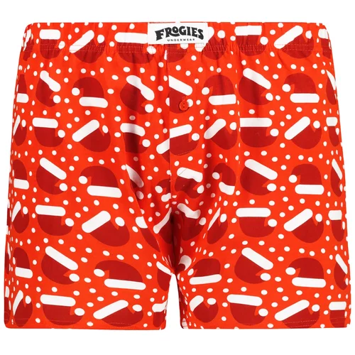 Frogies Women's boxers Red hat Christmas