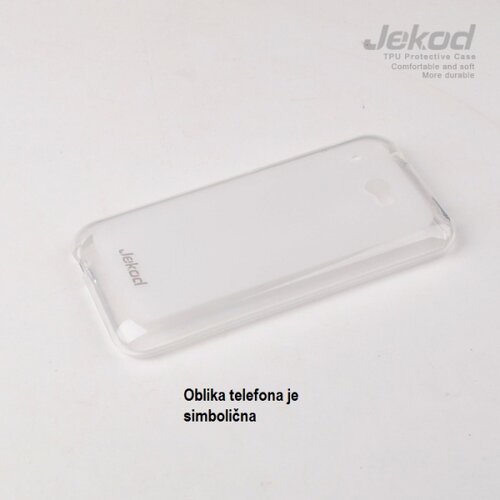 Jekod silikonski ovitek HTC ONE 2 mini M8 prozoren TPU/T + za&amp;scaron;čitna folija Slike