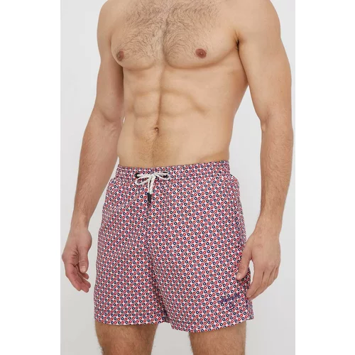 Superdry Kratke hlače za kupanje boja: crvena