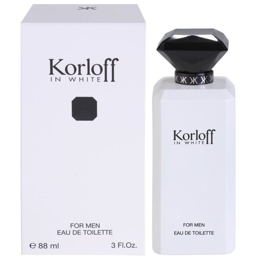 Korloff Paris in white toaletna voda za mu&amp;scaron;karce 88 ml Slike