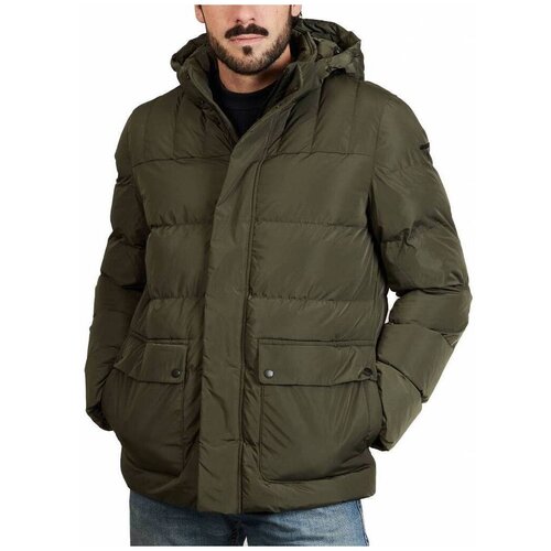Geox Plašči MHILSTONE SHORT JKT Zelena Cene