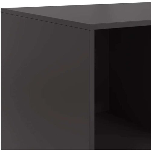 vidaXL Komoda crna 99 x 39 x 73 cm čelična Cene