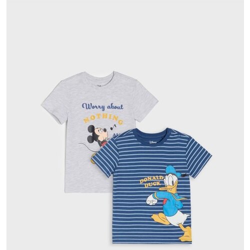 Sinsay Pamučne majice s printom 2 pack Mickey Mouse Cene