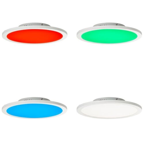 Brilliant LED RGBW prigu&amp;scaron;iva plafonska lampa ABIE LED/24W/230V + daljinski upravljač Slike