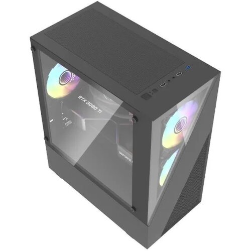 CAS darkFlash AIGO C195 Crno sa 7x ARGB ventiltora Cijene