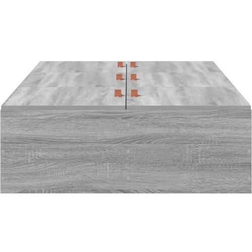  Krevet s prostorom za pohranu Siva Sonoma 90x200 cm Slike