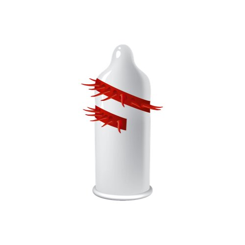 Egzo Dragon Lord Stimulating Condom 1 pc Slike