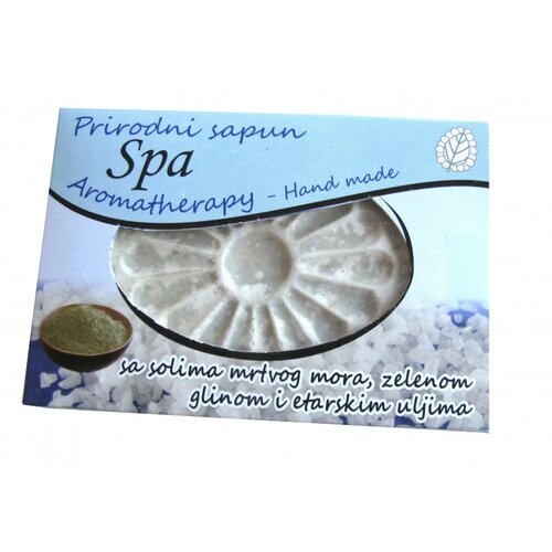 Mareea Prirodni aromaterapijski sapun sa solima i glinom Spa, 75 g Slike