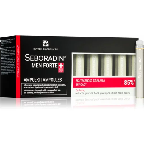 Seboradin Men Forte ampule proti izpadanju las za moške 14x5,5 ml