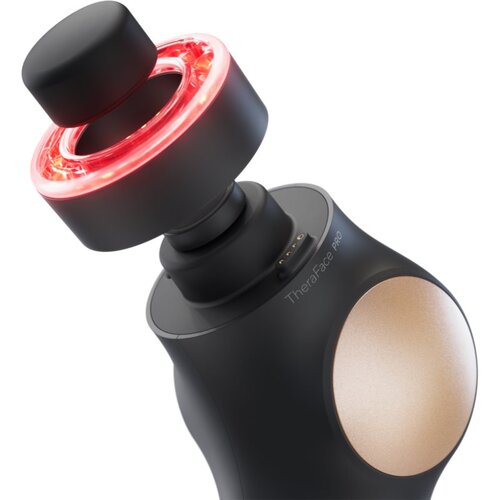 Therabody TheraFace PRO masažna naprava za obraz barva Black/Gold 1 kos Slike
