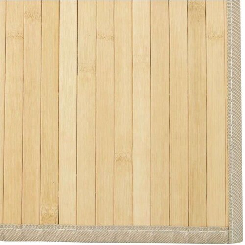 vidaXL Preproga pravokotna svetlo naravna 60x1000 cm bambus Cene