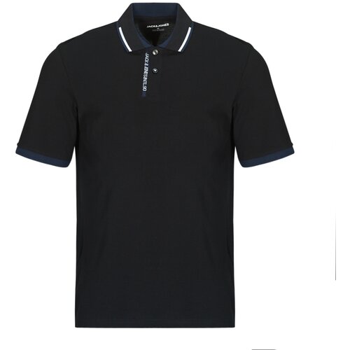 Jack &amp;amp; Jones JJSTEEL POLO SS Crna Slike