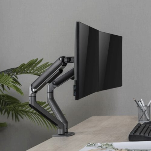  NOSAČ ZA DVA MONITORA GEMBIRD MA-DA2-05, up to 32", up to 9 kg Cijene