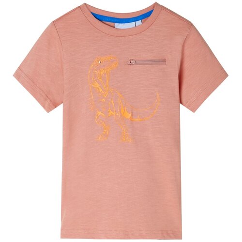 vidaXL Dječja majica kratkih rukava svjetlonarančasta 92 Cene