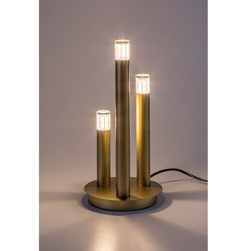 Rabalux stona lampa Ramira, 3x5W, 3xG9, 37cm, Zlatne boje Slike