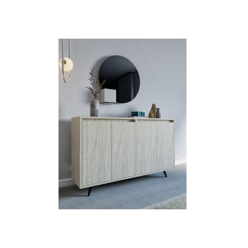 Hanah home Konzolni sto Shans, 140 x86 x40 cm, Krem Cijene
