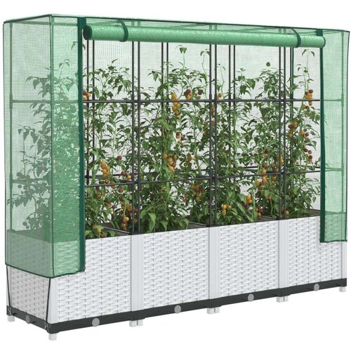  Povi&scaron;ena gredica s pokrovom za staklenik 160 x 40 x 138 cm Cijene