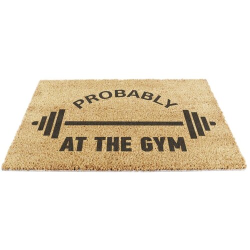 Artsy Doormats Predpražnik iz kokosovih vlaken 40x60 cm Probably At The Gym &amp;ndash; Slike