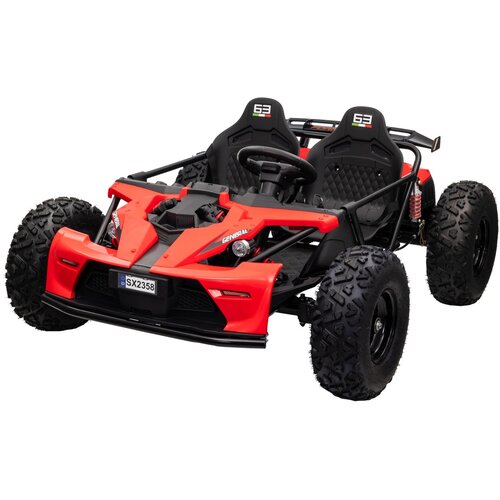  Buggy na akumulator GENERAL 63 - dvosjed - crveni Cijene