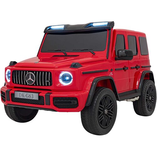  Licenciran avto na akumulator Mercedes Benz G63 AMG XXL 4x4 - dvosed - rdeč Slike
