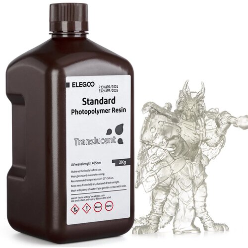 Elegoo Standard Resin Translucent - 2.000 g Slike