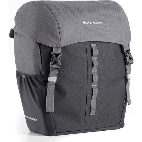  Bisage Bontrager Town Single Pannier 9L (30Cm X 14Cm X 31Cm) Sivo-Crne Slike