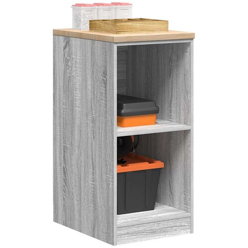 vidaXL Garažni ormar za odlaganje 40x51x85 cm masivne borovine Cijene
