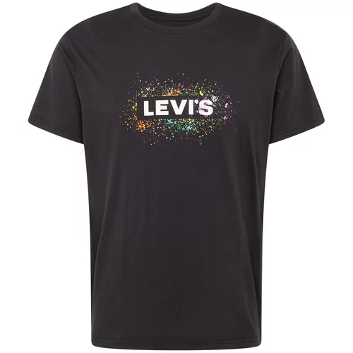 Levi's Majica zelena / narančasta / crna / bijela
