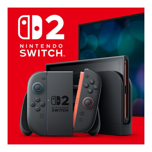 Nintendo SWITCH 2 CONSOLE (LIGHT BLUE/ LIGHT RED JOYCON G/R) Cene