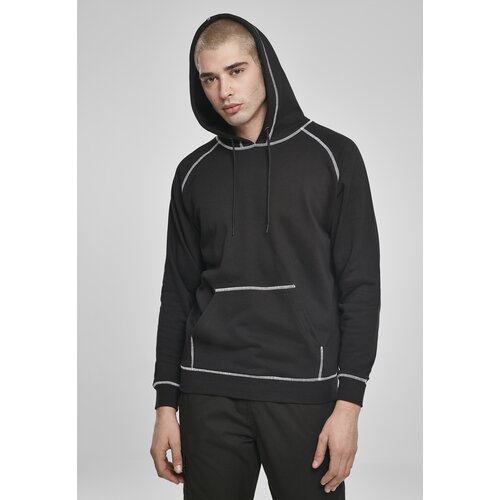 Urban Classics Contrasting Stitching Hoody Black Cijene