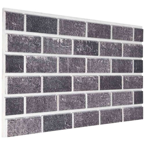  Zidne panele 10 pcs Crna i Siva 100 x 50 cm EPS pjena - Crna i siva Cene