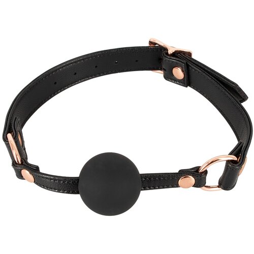 Bad Kitty Silicone Gag 4cm Black-Rose Gold Cene