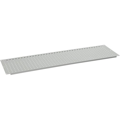 eurokraft pro Vrhunska plošča z luknjami, DxŠ 1515 x 410 mm, bela aluminijasta RAL 9006 Cene