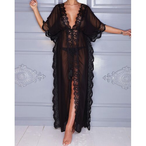 Luna Collection Ženski kaftan Orient crni Cene
