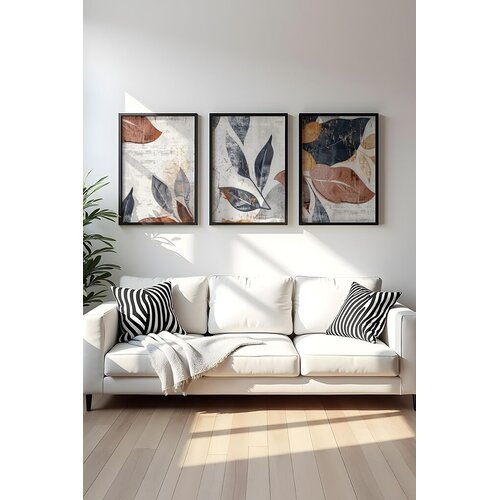 Wallity Uokvirena slika Huhu467S, 30x40 cm, 3 dijela Cene